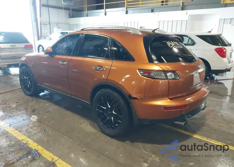 2005 Infiniti Fx35 z USA, uszkodzony, nr VIN JNRAS08W95X208948